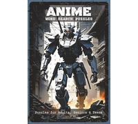 Anime Word Search Puzzles: Word Search Puzzles with Easy to Read about Anime, Manga, Cosplay and More | 6x9 inches, 110 pages | 55 Puzzles - Gift for Anime Fans, Teens, Puzzle Enthusiasts