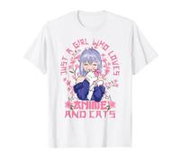 Anime y gatos - Kitsch Sakura Japonés Cherry Blossoms Camiseta
