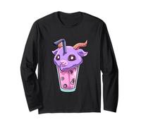 Anime Y Manga Baphomet Té De Burbujas Té Boba Manga Larga