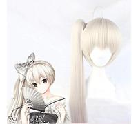 Anime Yosuga No Sora Pelucas de Cosplay Sora Kasugano Peluca de Cosplay Peluca sintética resistente al calor Juego de fiesta de pelo Peluca de Cosplay