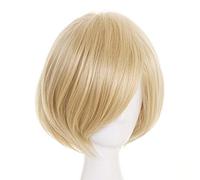 Anime YURI!!! on ICE Yuri Plisetsky Cosplay Short Blonde Wig Synthetic Hair + Wig Cap Halloween Party Role Play Props