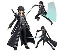 Anime Yuuki Asuna/Kirito Figura, Anime 14cm PVC Modelo Figura de Acción Juguetes Adornos de Escritorio Coleccionables Suministros Regalo