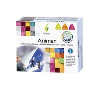 Novadiet - ANIMER Cápsulas con Rodiola, Suma, Cordyceps, Symbalance, KeepCalm, GABA, Azafrán y Vitaminas - Mejora el Estado de Ánimo, Reduce la Fatiga Física y Mental - 60 Cápsulas Vegetales