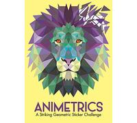 Animetrics: A Striking Geometric Sticker Challenge (Sticker by Number Geometric Puzzles)