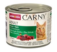 Animonda Carny Adult Carne de Res & Ciervo con Arándanos 200gx6