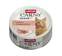 Animonda Carny Adult Ocean Salmón y Sardinas 80gx12