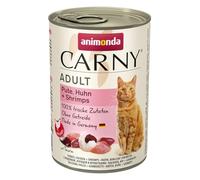 Animonda Carny Adult Pute, Huhn & Shrimps 400 g (Menge: 6 Je Bestelleinheit)