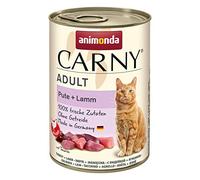 animonda Carny Comida húmeda para Gatos Adultos, Pavo + Cordero, 6 x 400 g