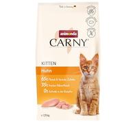 animonda Carny Gatito de Pollo (1,75 kg), alimento seco para Gatitos en Crecimiento, Comida para Gatos sin Cereales ni azúcar, Comida Seca para Gatos con 65% de Carne e Ingredientes de Origen Animal