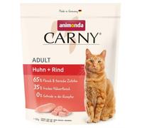 ANIMONDA Cat Carny Adult, pienso seco para gatos con pollo y ternera, 350 g