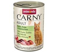 Animonda Cat Carny Adultos Pollo, Pavo y Conejo 400g