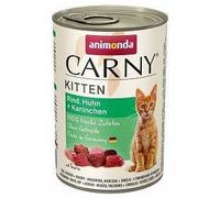 Animonda Cat Carny Kitten Ternera, Pollo + Conejo 12x400g