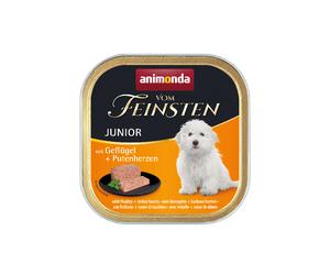 Animonda Dog Vom Feinsten Junior Corazones de Aves y Pavo 150g