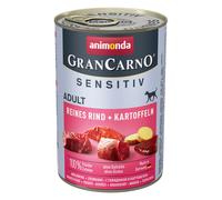 Animonda GranCarno Adult Sensitiv Carne de res pura & Patatas 400gx6