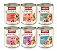 Animonda Grancarno Alimentos para Perros Adultos Mojado, Comida Húmeda para Perros Adultos Variación Salada II 1 X 6 X 800 G
