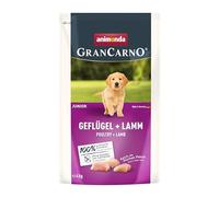 GranCarno Alimento seco Junior Aves de Corral + Cordero (1 x 4 kg), pienso Premium sin Cereales para Perros jóvenes en Crecimiento de animonda