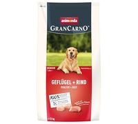 animonda Grancarno Senior Alimento seco para Perros sin Cereales, Aves de Corral y Vacuno (1 x 12 kg), Comida Seca para Perros Mayores sin Gluten ni Trigo