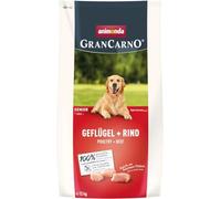 animonda Grancarno Senior Comida Seca para Perros, sin Cereales, Aves de Corral y Vacuno (1 x 12 kg), alimento seco para Perros Mayores sin Gluten ni Trigo, Comida Seca para Perros de Alta