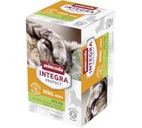 animonda Integra Protect Alimento húmedo para Gatos con insuficiencia renal, Pavo Puro, 6 x 100 g