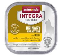 Animonda Integra Protect - Alimento húmedo para Gatos con Piedra estruvita, Comida húmeda para Gatos, sin Cereales, pienso dietético para Gatos, con Pollo, 6 x 100 g
