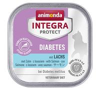 Animonda Integra Protect: Comida Húmeda para Gatos con Diabetes Mellitus, Salmón, 16 x 100 g