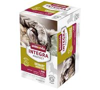 Animonda Integra Protect - Comida húmeda para Gatos con Piedras oxalinas para Gatos, Cereales, pienso dietético para Gatos con cálculos urinarios, con Vacuno, 6 x 100 g