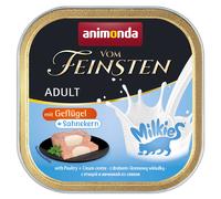 Animonda Vom Feinsten Adult con ave y núcleo de crema 100gx32
