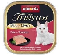 animonda Vom Feinsten Menue suave de pavo y tomate, 32 x 100 g