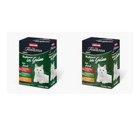 animonda Vom Feinsten Refinamiento Adulto en gelatina Variedades del país 8 x 12 x 85 g (Paquete de 2)