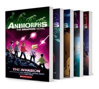 Animorphs Graphic Novels Series Vol.1-5, juego de colección de 5 libros, The Invasion, The Visitor, The Encounter, The Message, The Predator