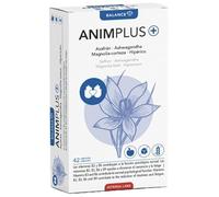 Animplus 42 Cápsulas, Complemento Dietético Natural, Con Ashwagandha, Magnolia, Azafrán, Hipérico, Vitaminas B, Para Bienestar Emocional