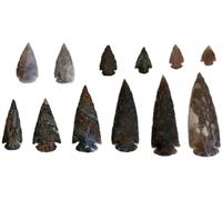 Animus ImperatJ.Fée 12 Puntas de Flechas de Piedra no es 2,5-11cm