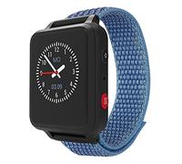ANIO 5 (Azul): Reloj de teléfono para niños, Llamadas, Mensajes, Modo Escolar, función SOS, GPS, podómetro, la ubicación se Puede Apagar, Cumple con GDPR, Servidor y aplicación Fabricados en Alemania