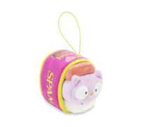 Anirollz Stuffed Animal Plush Keychain - Official SPAM Musubi Plush Toy |Soft Squishy Warm Cute Comfort Safe| Pillow with Owl - Birthda