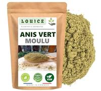 Anís Verde Orgánico en Polvo 100G - Especia Natural para una Cocina Deliciosa - Bolsa Fresca - Condimento Saludable con Anís Verde Orgánico en Polvo 100G para Realzar Tus Platos Dulces y Salados