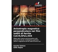 Anisotropia magnetica perpendicolare nei film sottili di ferrite CoCr0,5Fe1,5O4