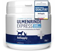 AniSupply Corteza de olmo expreso sin hervir, en caso de propensión a la diarrea, apoya una película protectora natural en el estómago - fuerte mucosa para perros y gatos - puro - Slippery Elm Bark