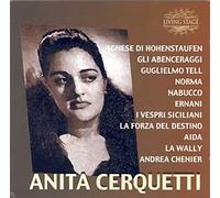 Anita Cerquetti, Aufnahmen 1950-60 - Cerquetti