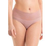 Anita Essential Lace High Waist - Bragas de cintura alta para mujer, con encaje, cintura alta y ajuste cómodo, palisandro, XL