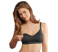 Anita Maternity Bra Wirefree and Seamfree Corsé, Negro (Black 001), 42 (Talla del Fabricante: Large) para Mujer