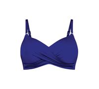 ANITA Top de bikini para mujer Palmtree Liberia azul | 40D