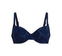 ANITA Top de bikini para mujer Seashell Rubina azul oscuro | 44E