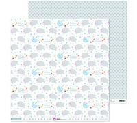 Pack 5 Papeles Decorados 12X12" 180 G Oveja Nuestro Peque 19 Fsc Anita