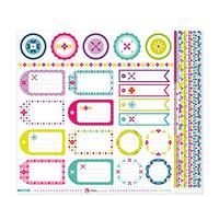 Pack 13 Papeles Decorados 12X12" 180 G Mosaico 16 Fsc Anita