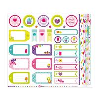 Anita y Su Mundo 37019823 Colección Mis Chuches Papeles de Scrapbooking, Multicolor, 30.5 x 30.5 cm, Paquete de 6