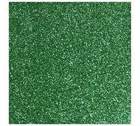 Anita y Su Mundo 37111420-Básicos Scrapbooking - cartulina, Color, 250 g, Verde purpurina 12x12 pulgadas