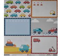 Anita y Su Mundo Colección sobre Ruedas Papeles de Scrapbooking, Paper, Tarjetas Grandes, 30.5 x 30.5 cm