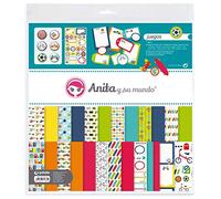 Anita y Su Mundo Kit Bolsa Scrapbooking, Multicolor, 37010615