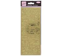 anitas Ant 8101110 - Pegatinas, Color Dorado