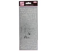 anitas - Pegatinas, Color Plateado, Talla única